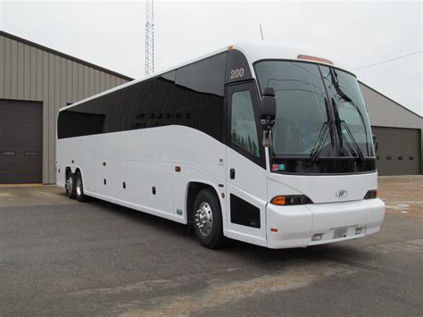 luxury charter buses for sale.